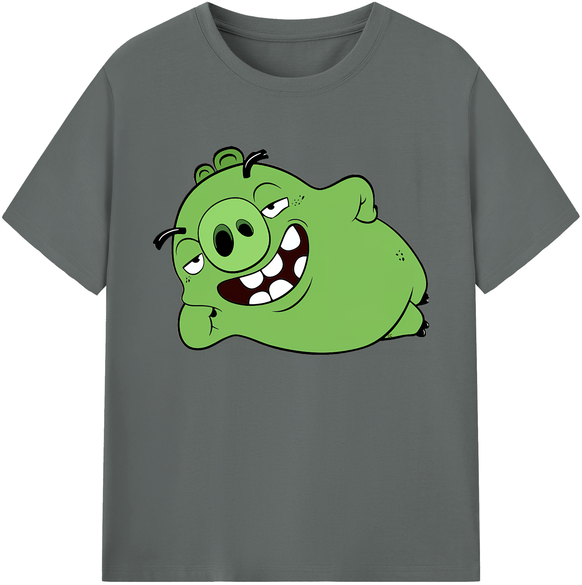 （画像用） Angry Birds アングリーバード 綿100％ メンズ半袖Tシャツ｜肌触りやわらか＆通気性